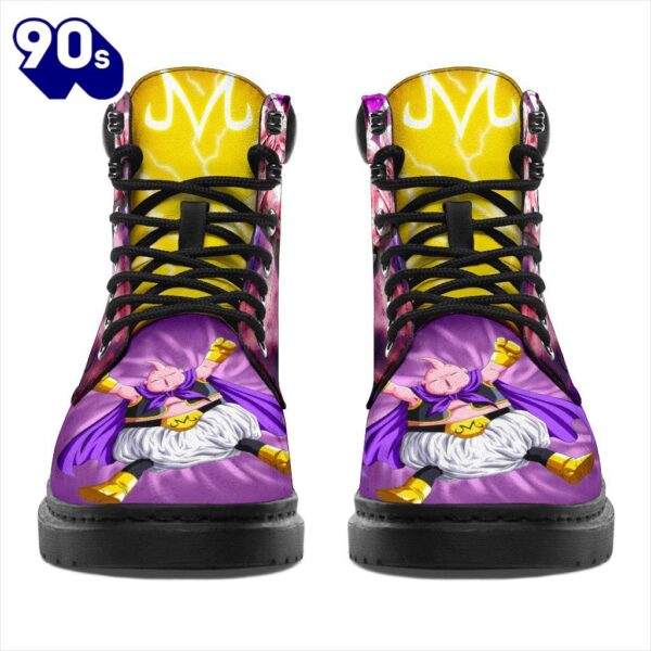 Majin Buu Dragon Ball Leather Boots Shoes Anime Custom Idea