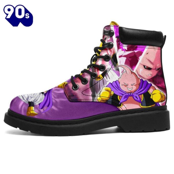 Majin Buu Dragon Ball Leather Boots Shoes Anime Custom Idea