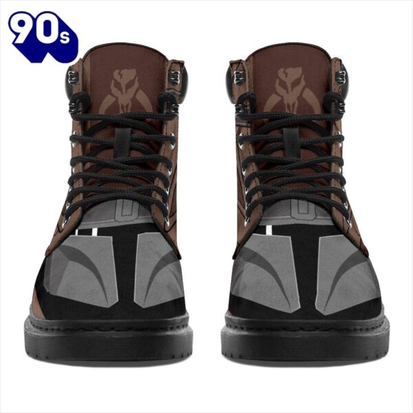 Mandalorian Leather Boots Bounty Hunter Style Custom