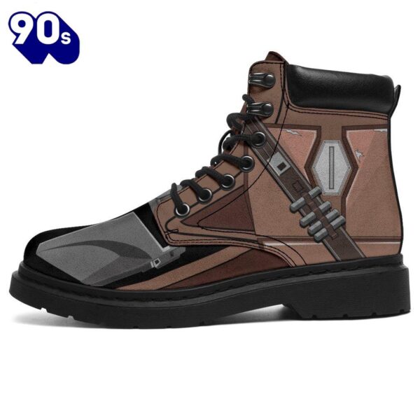 Mandalorian Leather Boots Bounty Hunter Style Custom