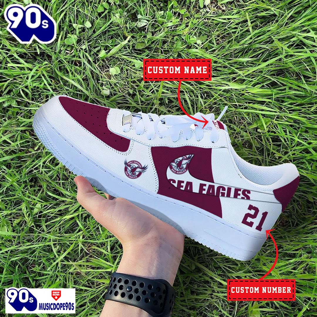 Manly Warringah Sea Eagles NRL Personalized Air Force 1 Shoes Manly Warringah Sea Eagles NRL Personalized Air Force 1 Shoes