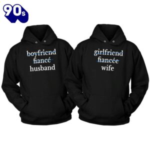 Matching Couple Hoodies Boyfriend To…