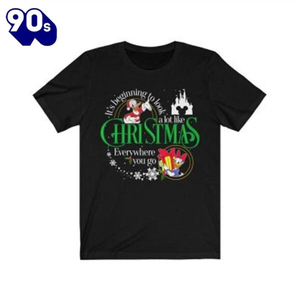 Matching Disney Christmas Shirts – Donald And Daisy Duck It’s Going To Look A Lot Like Christmas Shirt  Gift Xmas