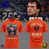Matt Suhey Chicago Bears Always and Forever Thank You For Your Memories Orange 3D Shirt, Sport Trend 3D Shirt