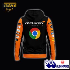 McLaren 2024 Google Chrome Hoodie, Jogger, Cap