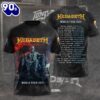 Megadeth Band 3D Apparel Gift For Fans Rock Music 3D Shirt