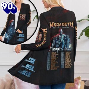 Megadeth Band Women’s Patch Pocket…
