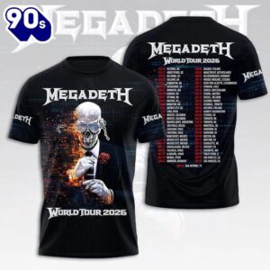 Megadeth Band World Tour 2026&hellip;
