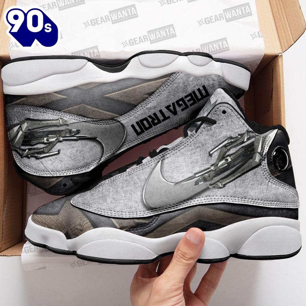 Megatron Air Jordan 13 Sneakers Transformer Custom Shoes Megatron Air Jordan 13 Sneakers Transformer Custom Shoes