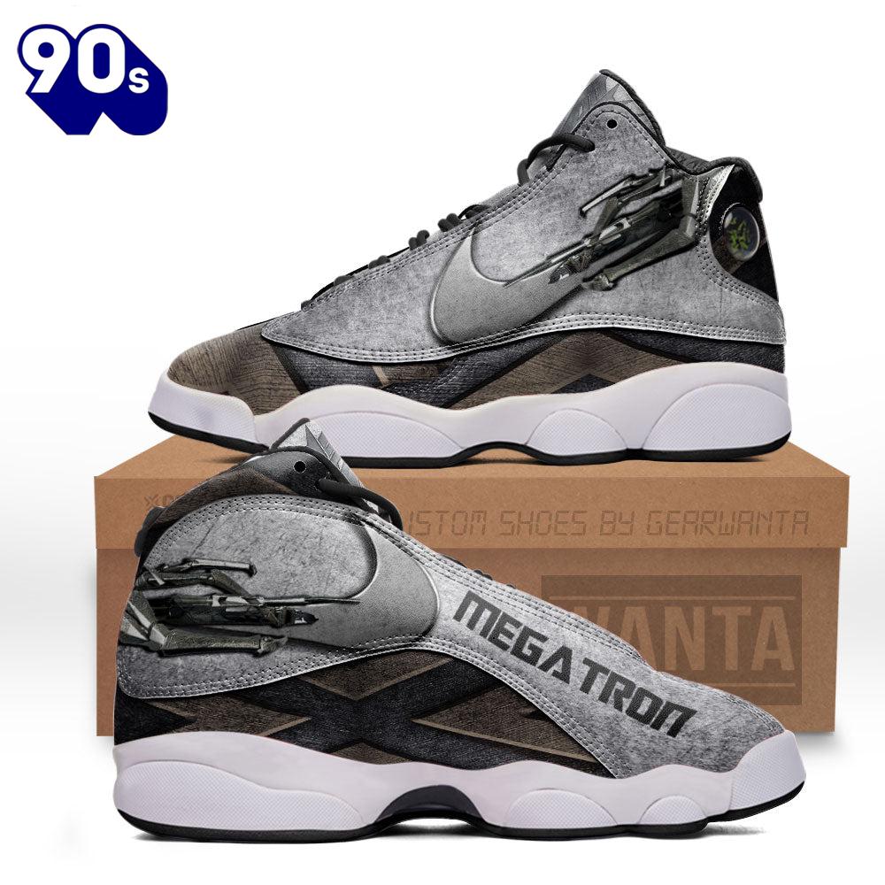 Megatron Air Jordan 13 Sneakers Transformer Custom Shoes Megatron Air Jordan 13 Sneakers Transformer Custom Shoes