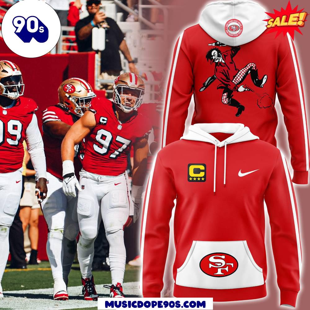 Men’s Red San Francisco 49ers Pullover Hoodie Edition Men’s Red San Francisco 49ers Pullover Hoodie Edition