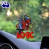 Merry Christmas ACDC Custom Shape 1-sided Acrylic Car Ornament Christmas Day