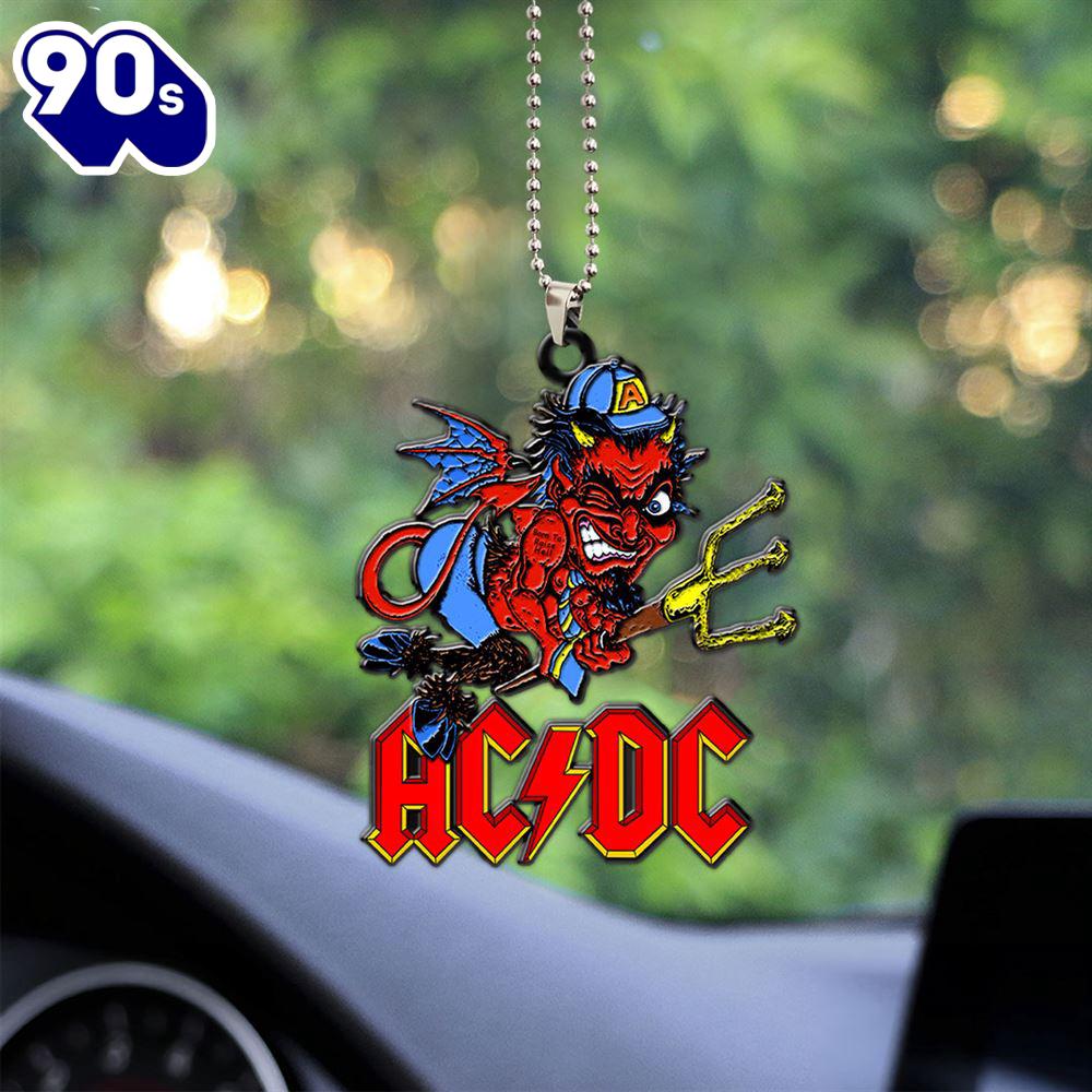 Merry Christmas ACDC Custom Shape 1-sided Acrylic Car Ornament Christmas Day Merry Christmas ACDC Custom Shape 1-sided Acrylic Car Ornament Christmas Day
