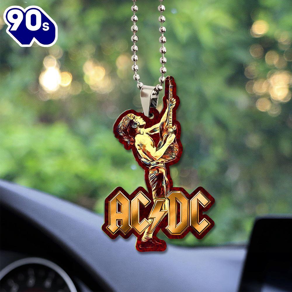 Merry Christmas ACDC Custom Shape 2-sided Acrylic Car Ornament Christmas Day Merry Christmas ACDC Custom Shape 2-sided Acrylic Car Ornament Christmas Day