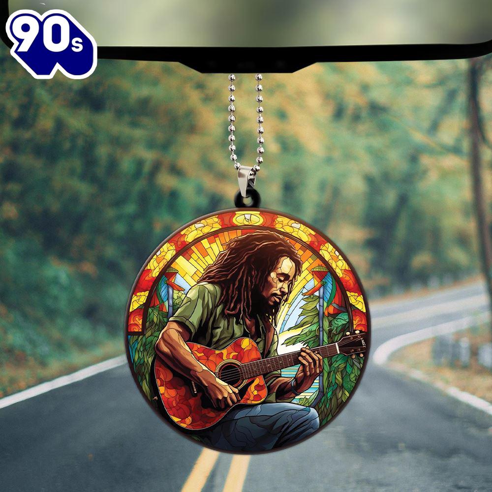 Merry Christmas Bob Marley Custom Shape 2-sided Acrylic Car Ornament Christmas Day Merry Christmas Bob Marley Custom Shape 2-sided Acrylic Car Ornament Christmas Day