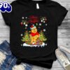 Merry Christmas Disney Shirt, Winnie The Pooh Christmas Gift Shirt Gift Xmas