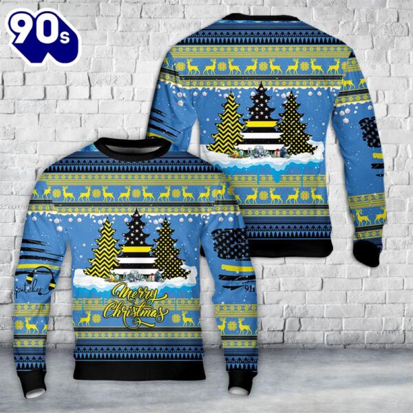 Merry Christmas Dispatch Tree Sweater