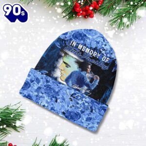 Merry Christmas Elvis Presley Beanie Hat Xmas 2024 Gift Xmas