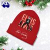 Merry Christmas Elvis Presley Singer Beanie Hat Gift Xmas