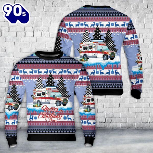 Merry Christmas Ems Trees Sweater
