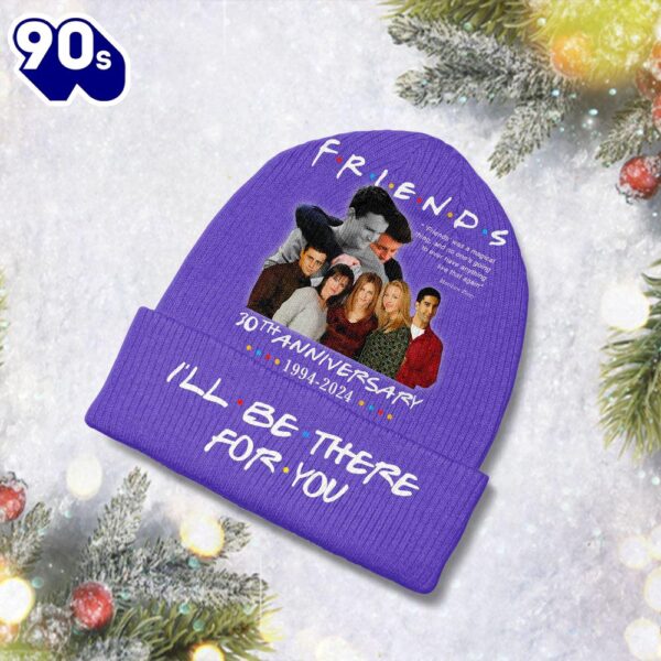 Merry Christmas Friends Beanie Hat Movies Gift Xmas