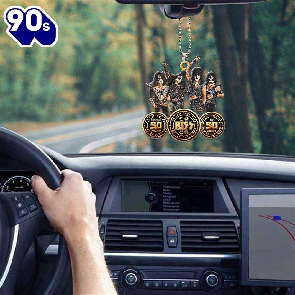 Merry Christmas Kiss Band Custom Shape 2-sided Acrylic Car Ornament Christmas Day Merry Christmas Kiss Band Custom Shape 2-sided Acrylic Car Ornament Christmas Day