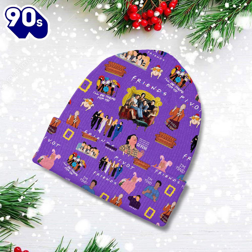 Merry Christmas Merry Christmas Friends Beanie Hat Gift Xmas Merry Christmas Merry Christmas Friends Beanie Hat Gift Xmas
