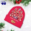 Merry Christmas Merry Christmas Kansas City Chiefs Beanie Hat  Gift Xmas