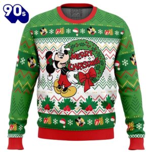Merry Christmas Mickey Mouse Disney Ugly Christmas Sweater