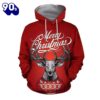 Merry Christmas Reindeer Christmas Hoodie All Over Print  , Pet Christmas 3d Shirt
