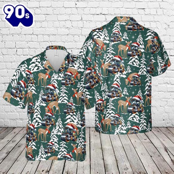 Merry Christmas Roller Hawaiian Shirt
