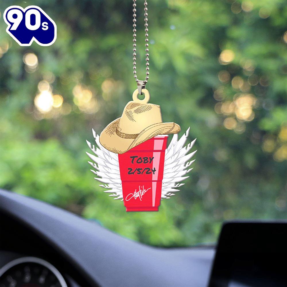 Merry Christmas Toby Keith Custom Shape 2-sided Acrylic Car Ornament Christmas Day Merry Christmas Toby Keith Custom Shape 2-sided Acrylic Car Ornament Christmas Day