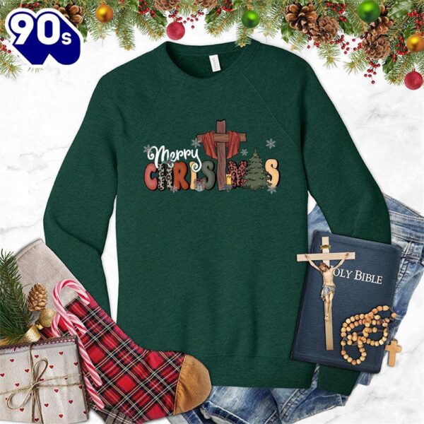 Merry Christmas Version 4 Colored Edition Sweatshirt Gift Xmas
