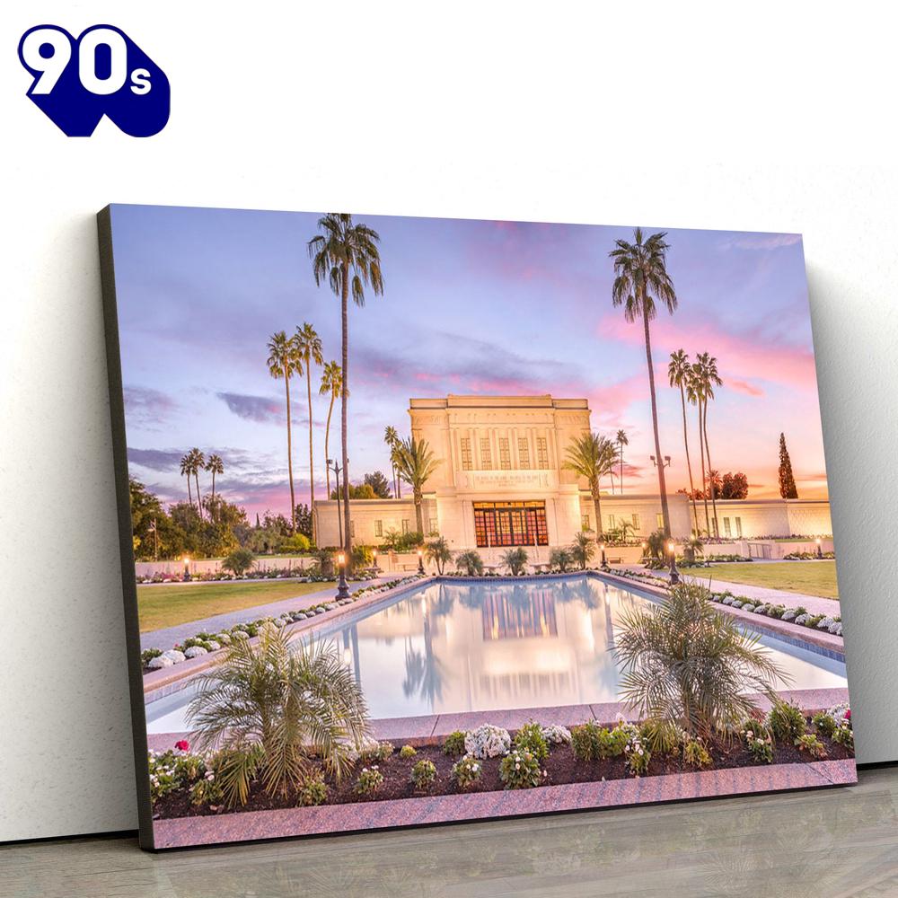 Mesa Arizona Temple Reflection Pool Canvas Wall Art Jesus Christ Picture Canvas Gift For Christmas Mesa Arizona Temple Reflection Pool Canvas Wall Art Jesus Christ Picture Canvas Gift For Christmas