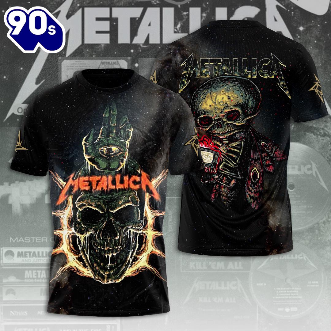 MET Band 3D Apparel Gift Summer For Man And Women Rock Music 3D Shirt MET Band 3D Apparel Gift Summer For Man And Women Rock Music 3D Shirt