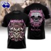 MET Band 3D Apparel Summer 2025 Shirt Rock Music 3D Shirt