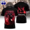 MET Band 3D Apparel Summer 2025 Shirts Rock Music 3D Shirt