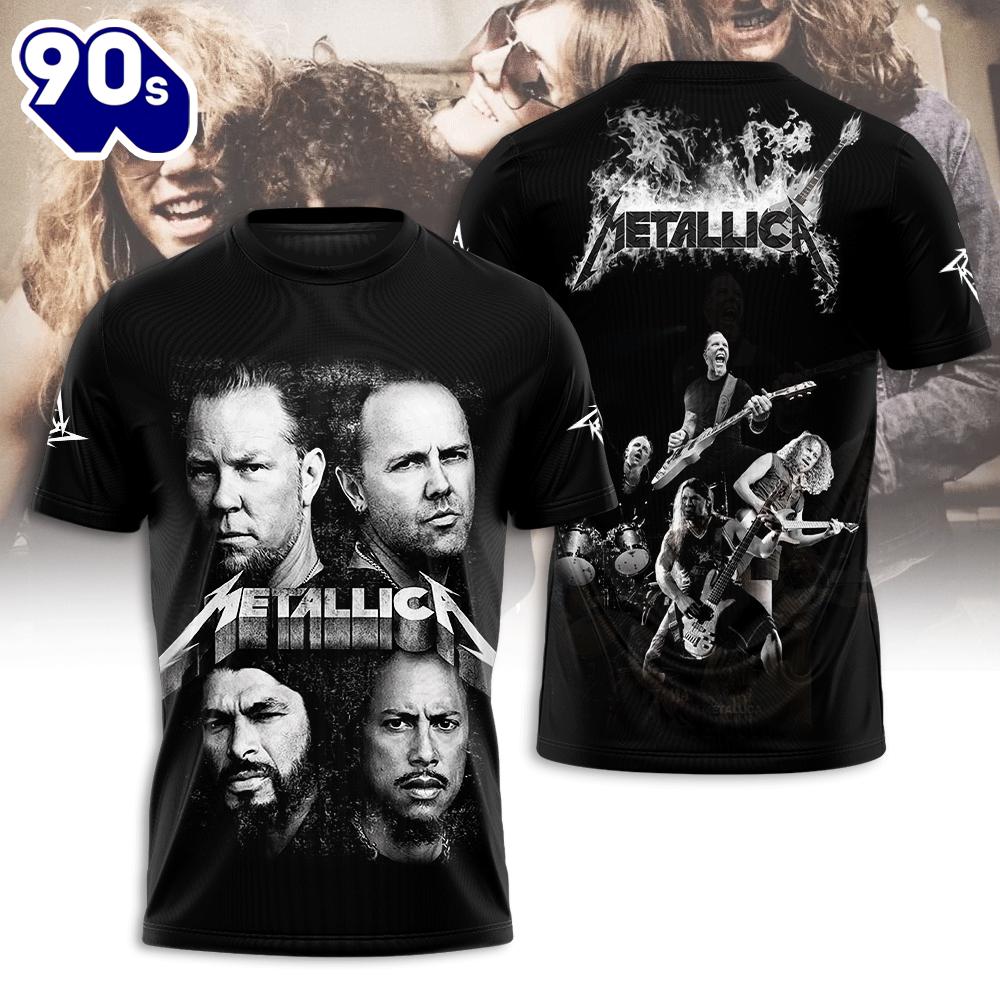 MET Band 3D Apparel Trend T-shirts Rock Music 3D Shirt MET Band 3D Apparel Trend T-shirts Rock Music 3D Shirt