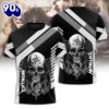 MET Band 3D Apparel T-shirt Gift Fans Rock Music 3D Shirt