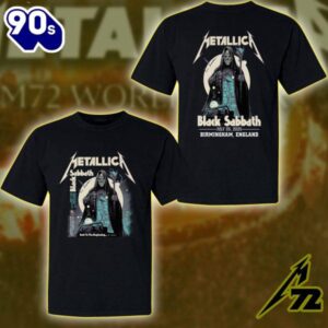 Metallica Birmingham July 05 2025 Unisex T-Shirt – “Back to the Beginning” Black Sabbath Farewell Show For Fans