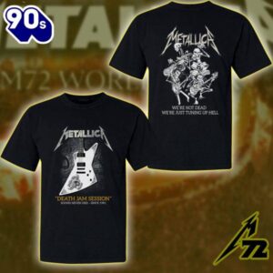 Metallica Death Jam Session T-Shirt – Sound Never Dies Since 1981 For Fans