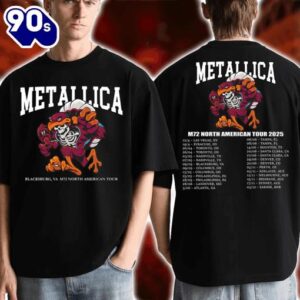 Metallica M72 2025 Skeleton Mascot…