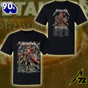 Metallica M72 Tour Unisex T-Shirt June 6, 2025 Tonight in Tampa Concert at Raymond James Stadium For Fans