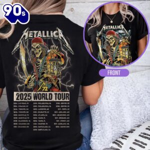 Metallica M72 Tour Unisex T-Shirt – June 8, 2025 Tonight in Tampa Concert Tee For Fans