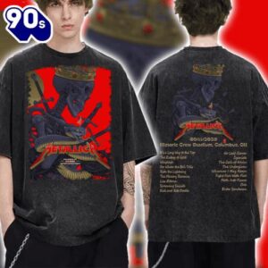 Metallica M72 Tour Washed T-Shirt…