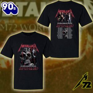 Metallica M72 World Tour Tee Santa Clara June 20 2025 at Levi’s Stadium 2D Unisex T-Shirt For Fans