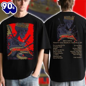 Metallica M72 World Tour Unisex T-Shirt – Columbus May 11, 2025 For Fans