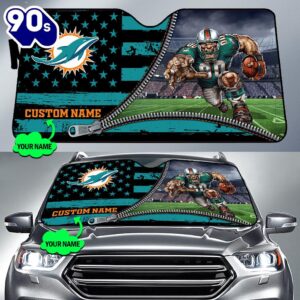 Miami Dolphins NFL Car Sun…