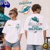 Miami Dolphins NFL Kitty Burger Game Day Unisex 3D Shirt, NFL Trending Shirt