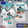 Miami Dolphins NFL Mickey Quarterback Football Jersey, NFL Football Jersey